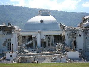 Haiti earthquake le Palais National